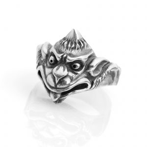 Silver Gargoyle ring